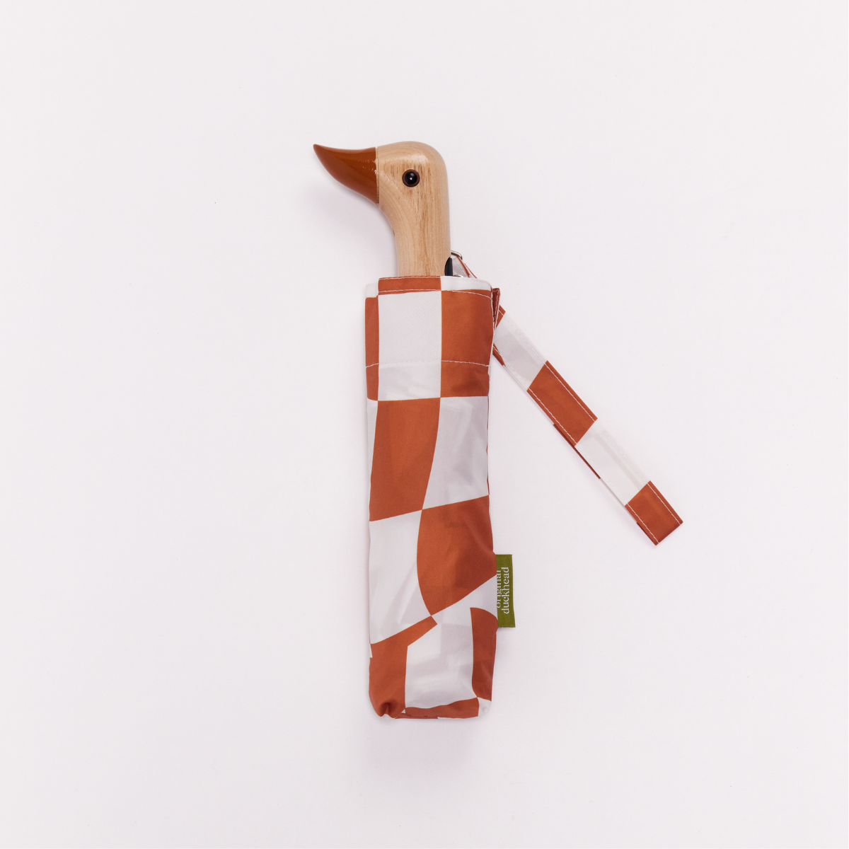 Peanut Butter Checkers Eco-Friendly Duckhead Umbrella