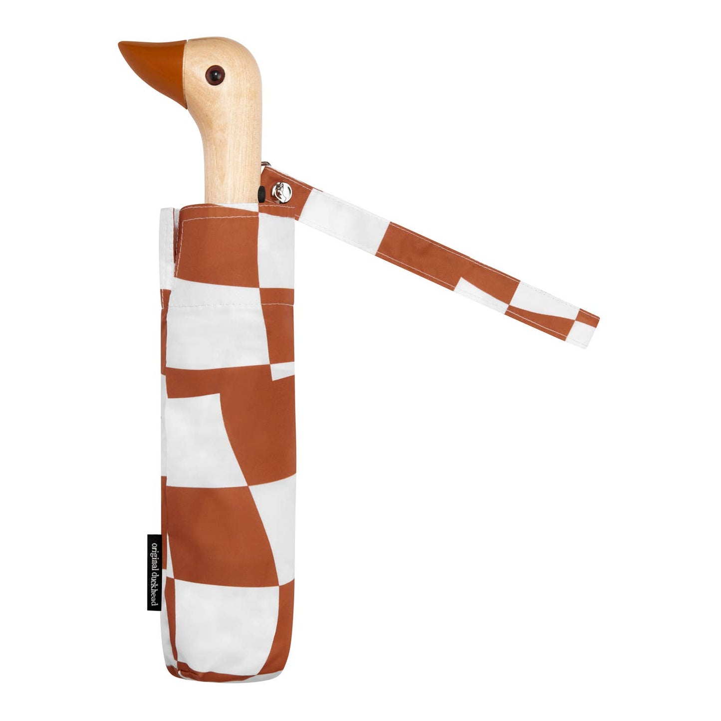 Peanut Butter Checkers Eco-Friendly Duckhead Umbrella