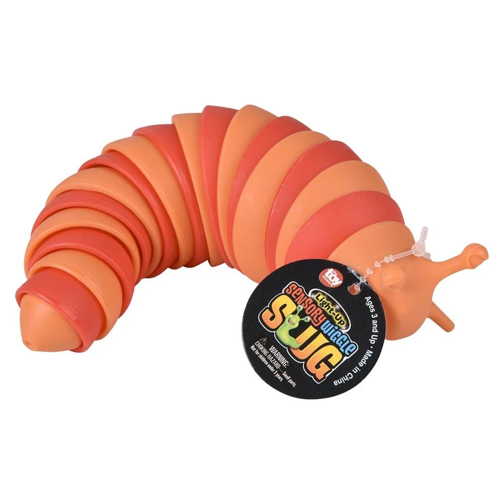 7" Light-Up Wiggle Sensory Slug