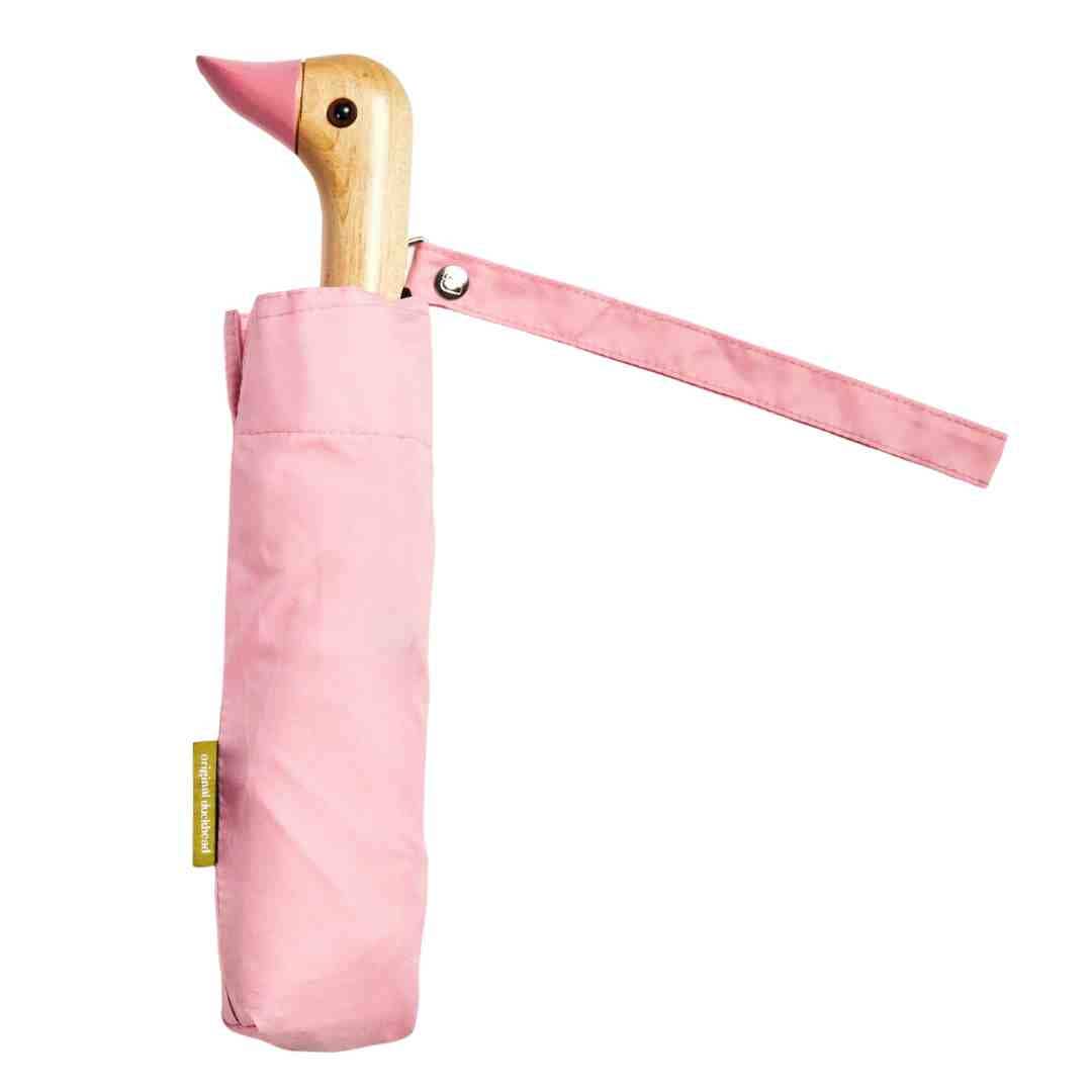 Powder Pink Compact Eco-Friendly Duckhead Umbrella
