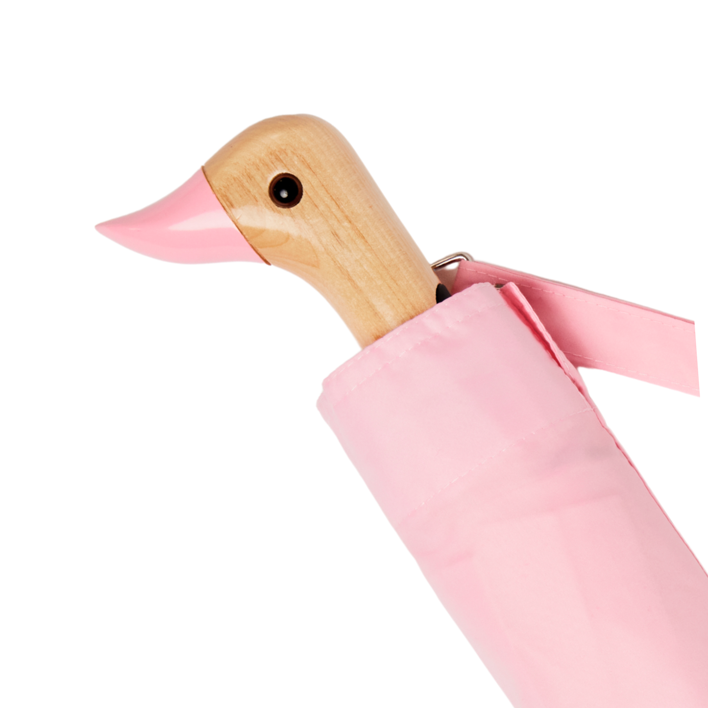 Powder Pink Compact Eco-Friendly Duckhead Umbrella