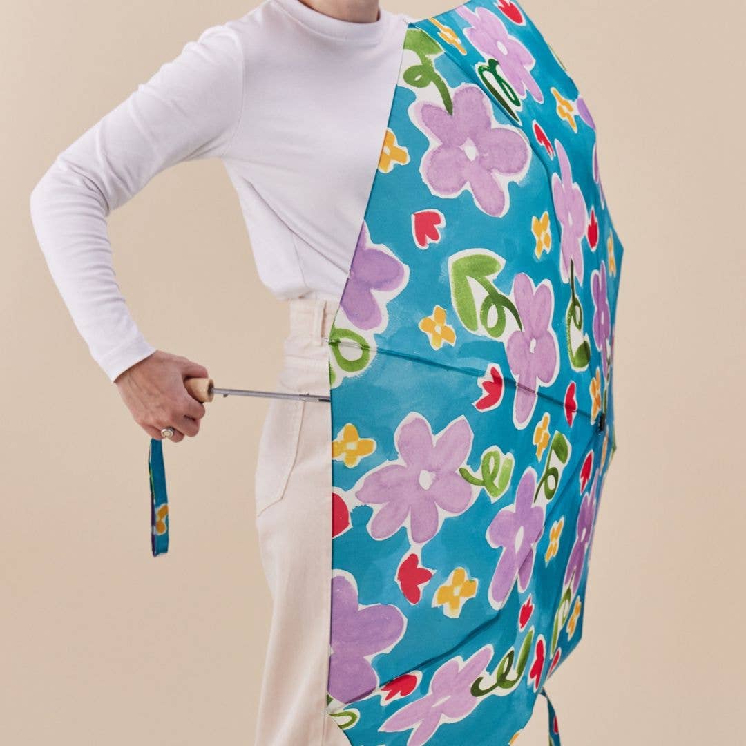 Lilas' Dream Compact Eco-Friendly Duck Umbrella