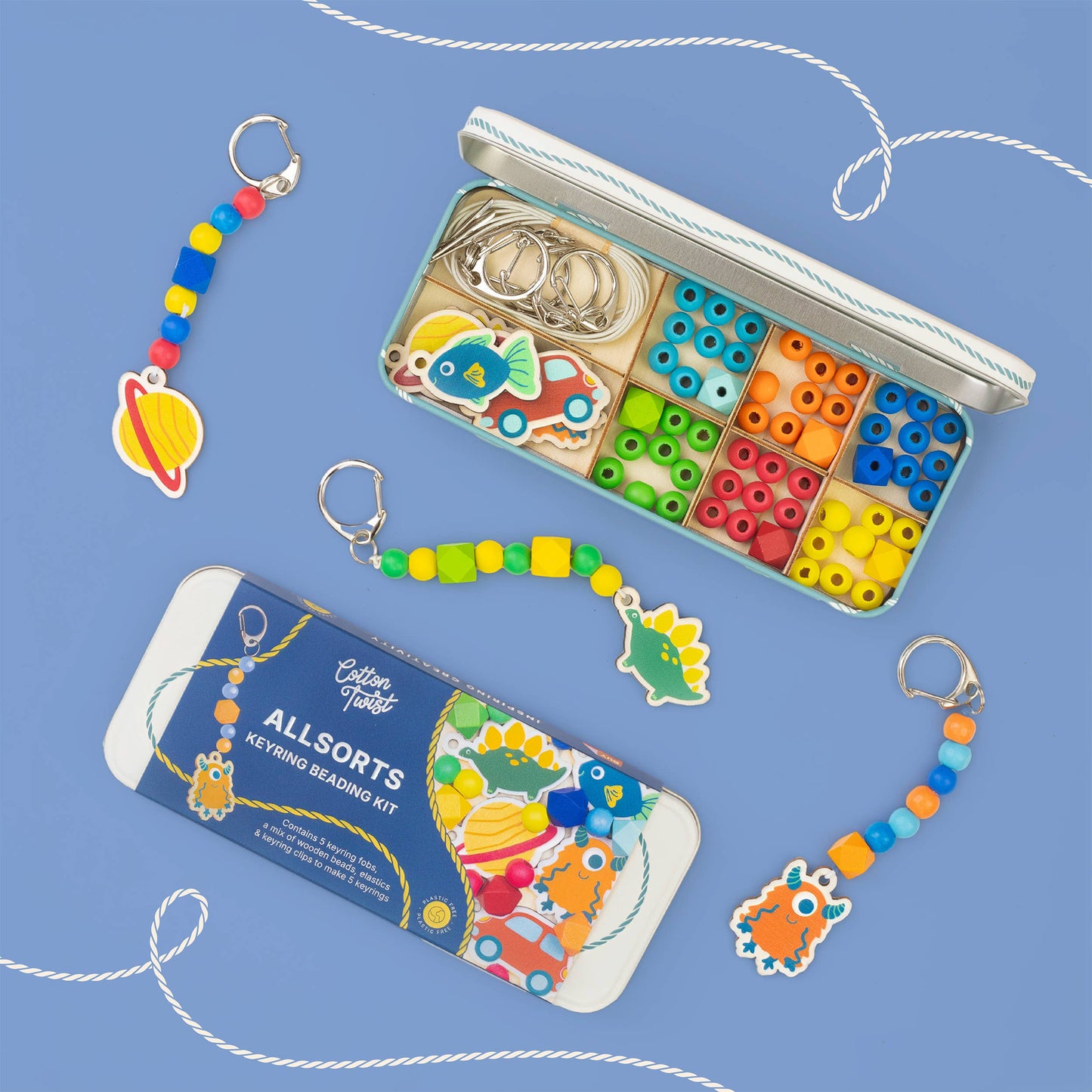 Allsorts Keyring Making Kit