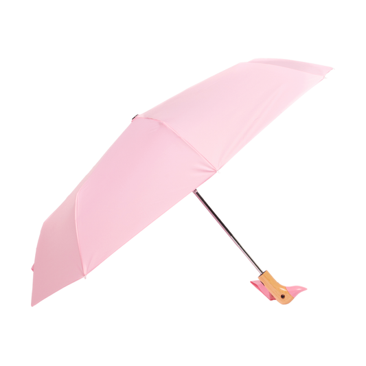Powder Pink Compact Eco-Friendly Duckhead Umbrella