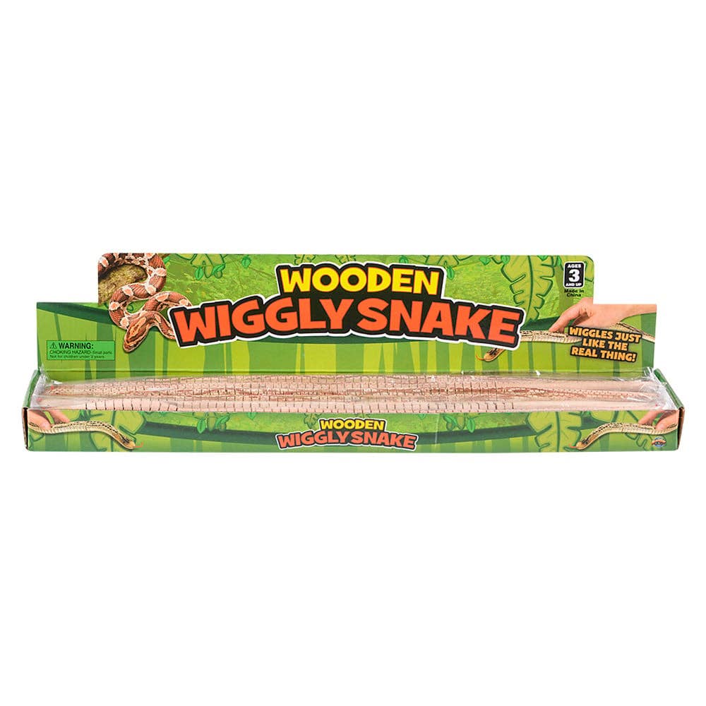 20" WOODEN WIGGLY SNAKE
