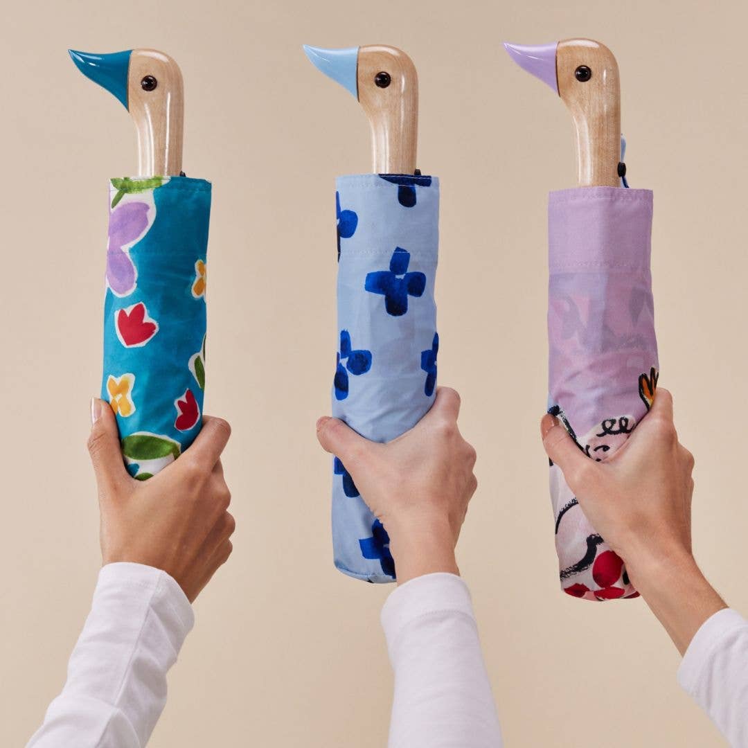 Lilas' Dream Compact Eco-Friendly Duck Umbrella