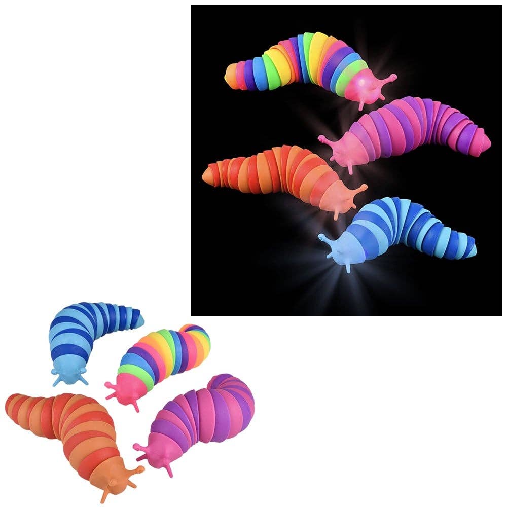 7" Light-Up Wiggle Sensory Slug